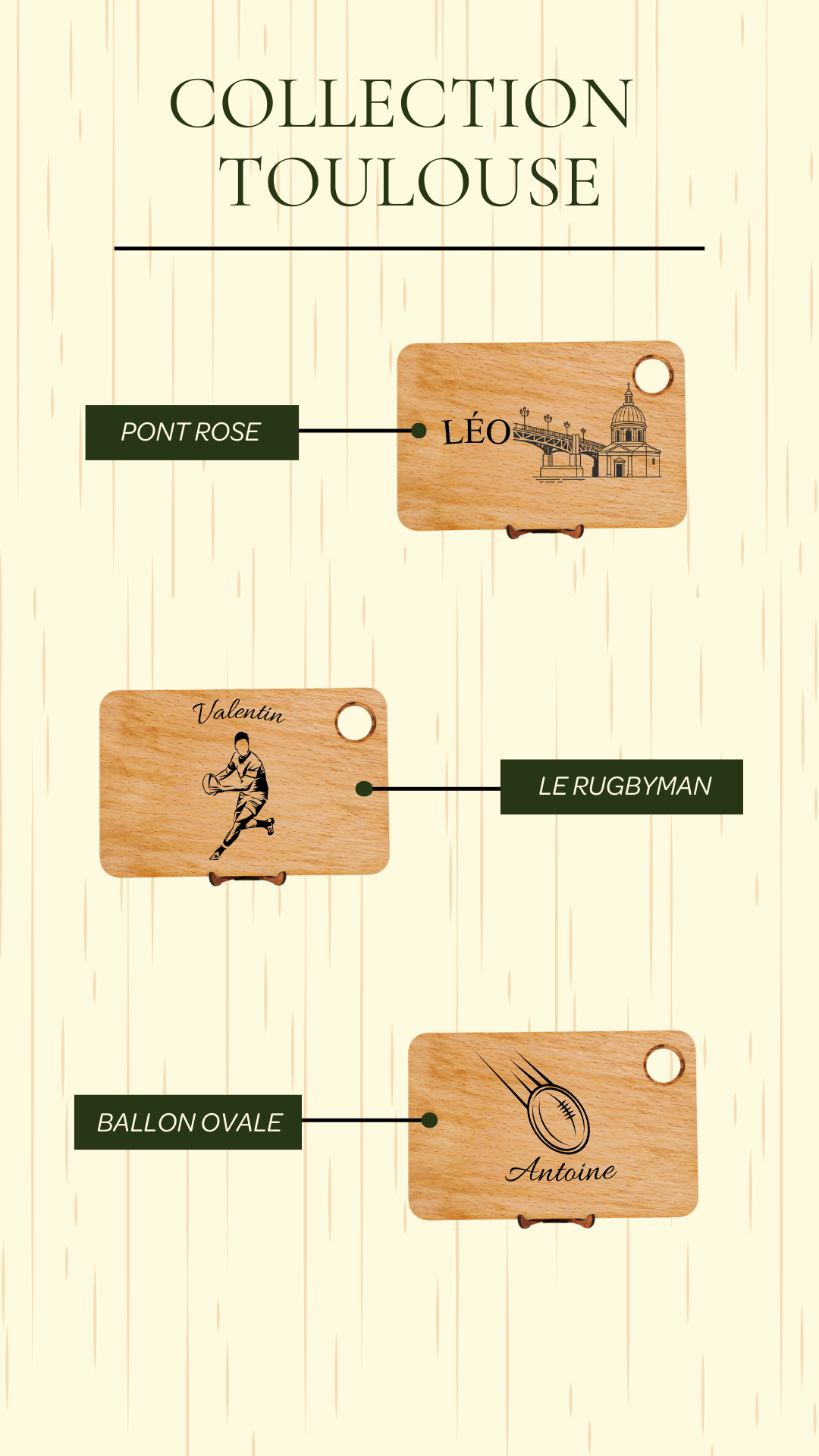 Planche à découper personnalisable - Small