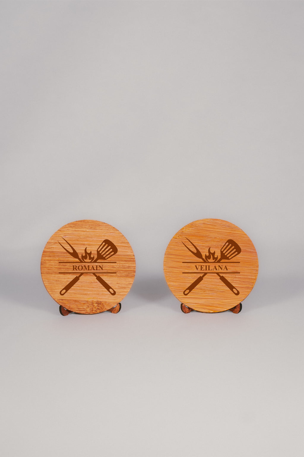 Dessous de verre personnalisable I Set de 4