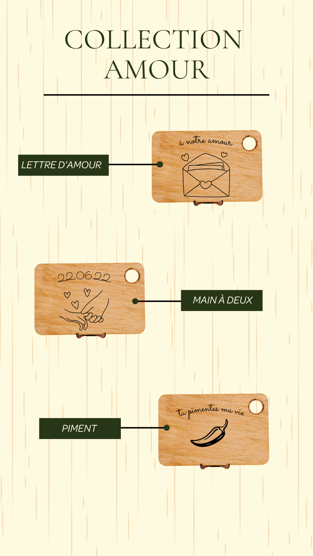 Planche à découper personnalisable - Small