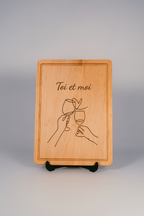 Planche à découper personnalisable - Medium