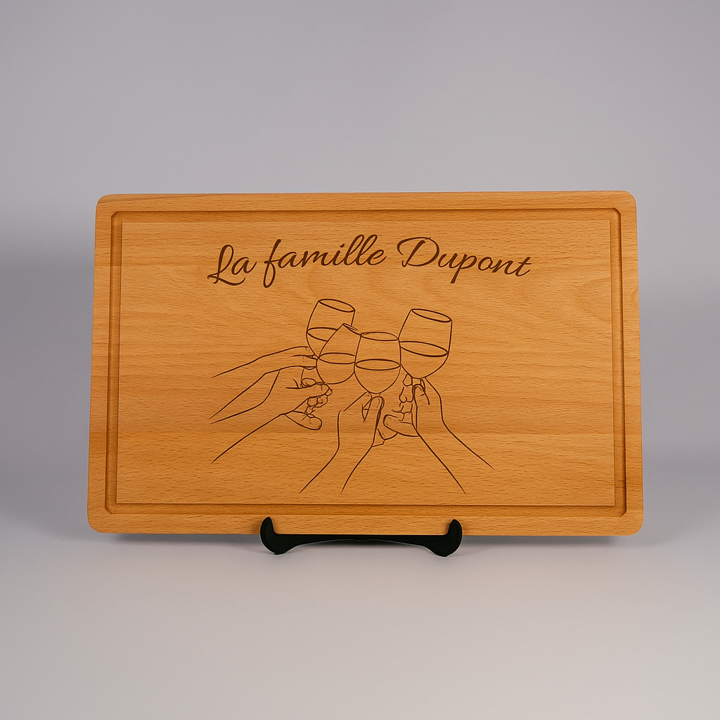 Planche à découper personnalisable - Large