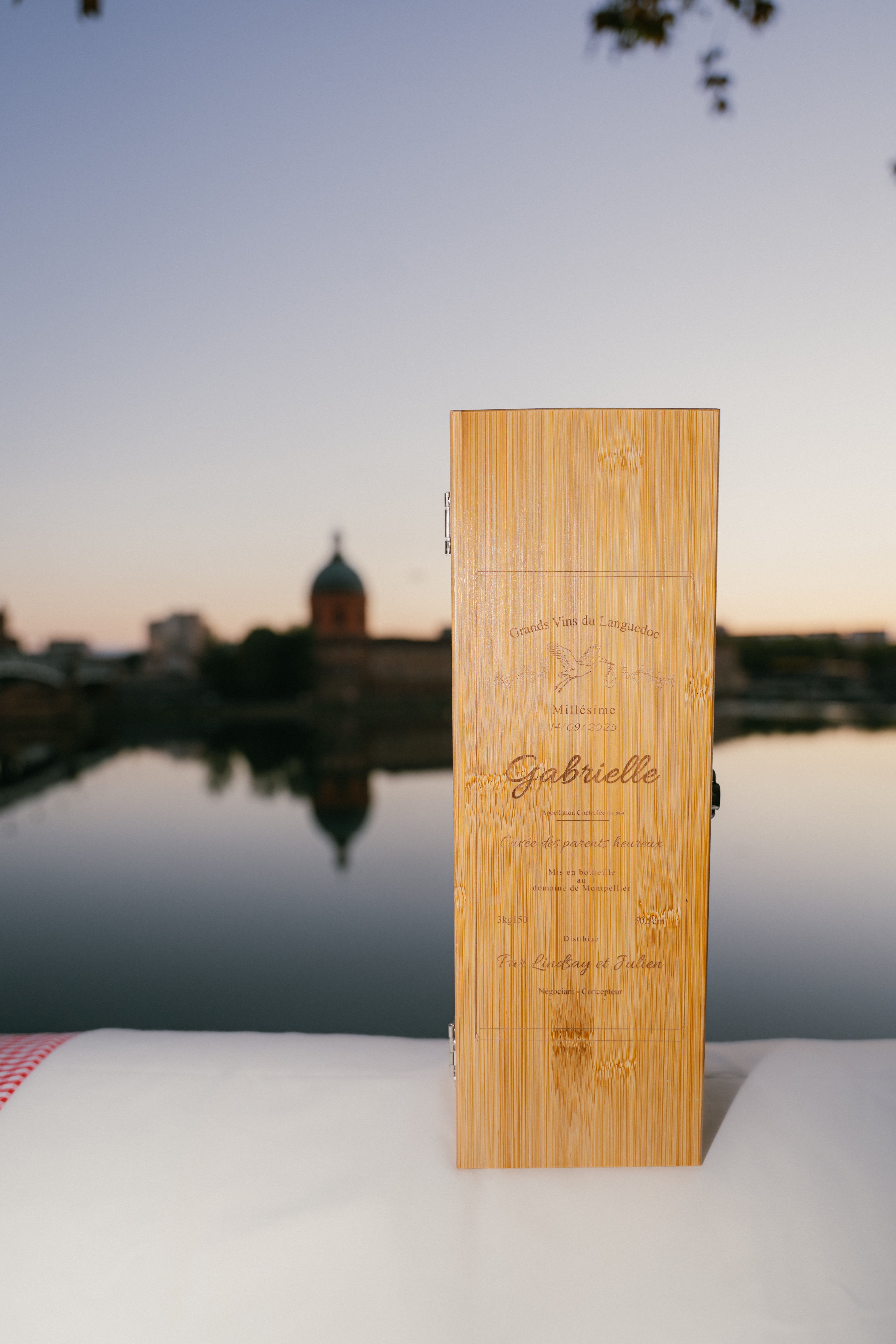 Service à vin personnalisable