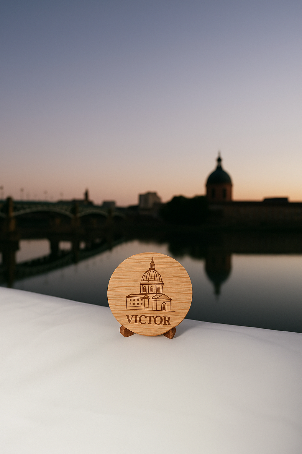 Dessous de verre personnalisable I Set de 6