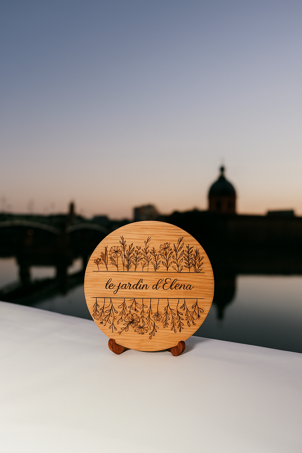 Dessous de verre personnalisable I Set de 6