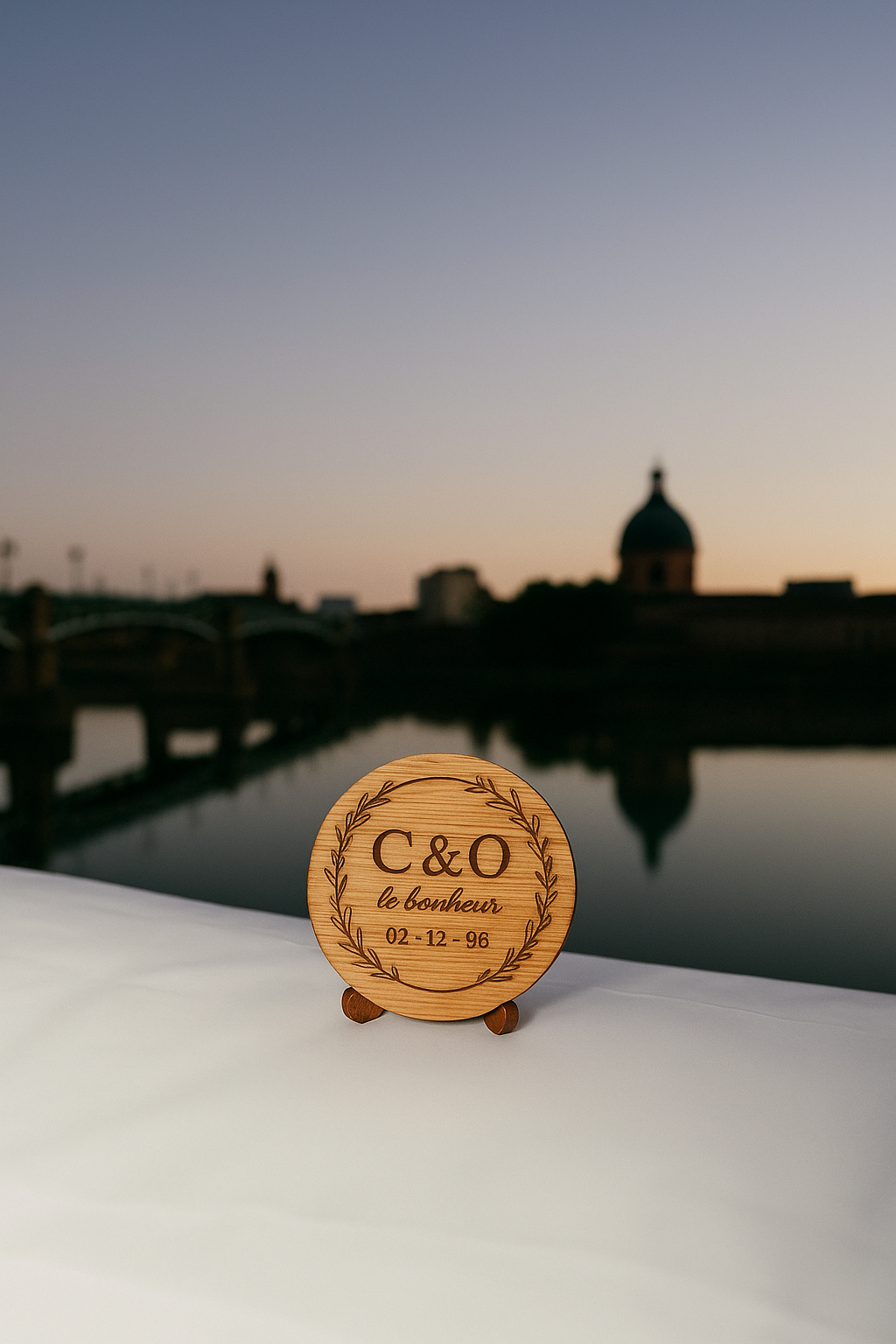 Dessous de verre personnalisable I Set de 6