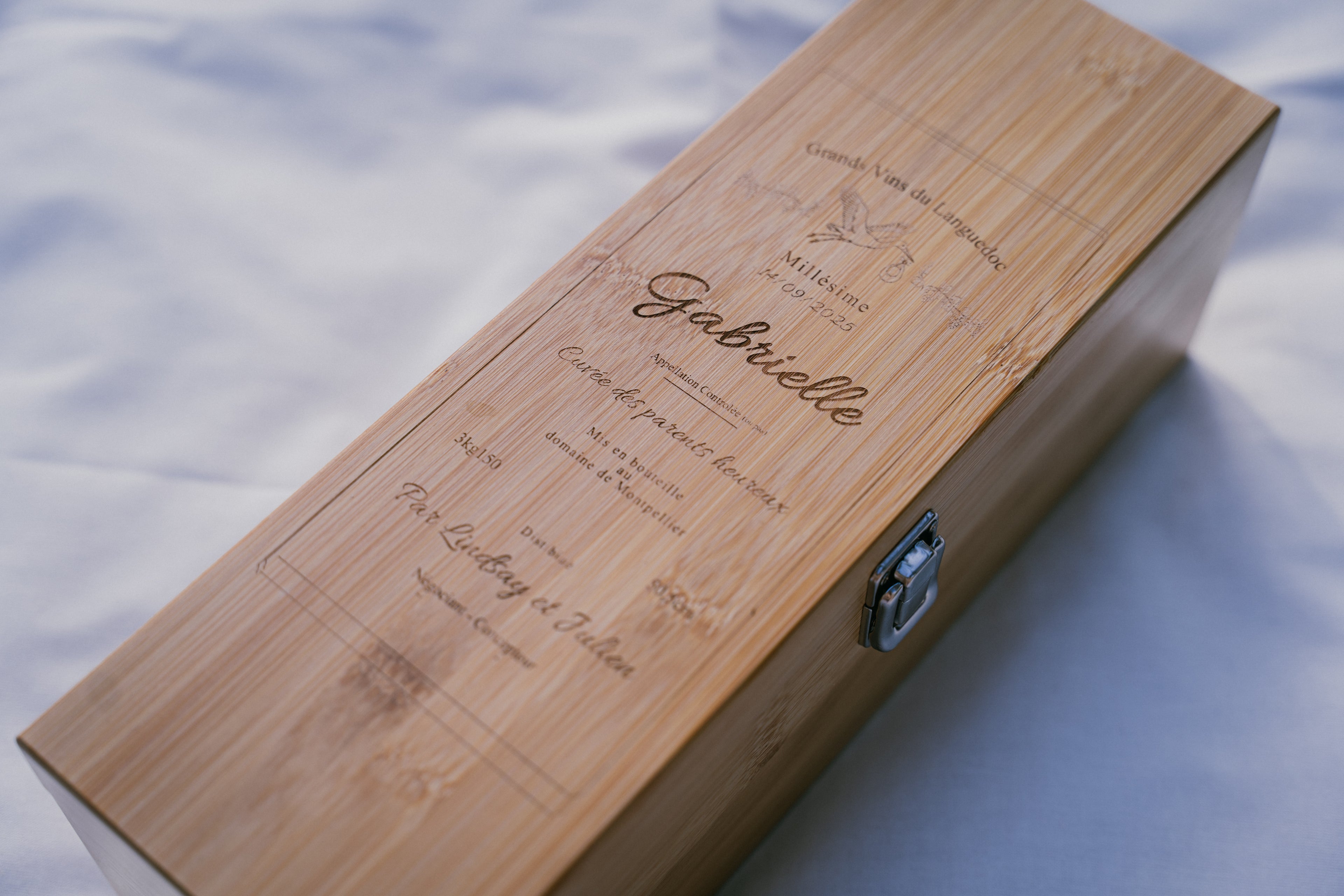 Service à vin personnalisable