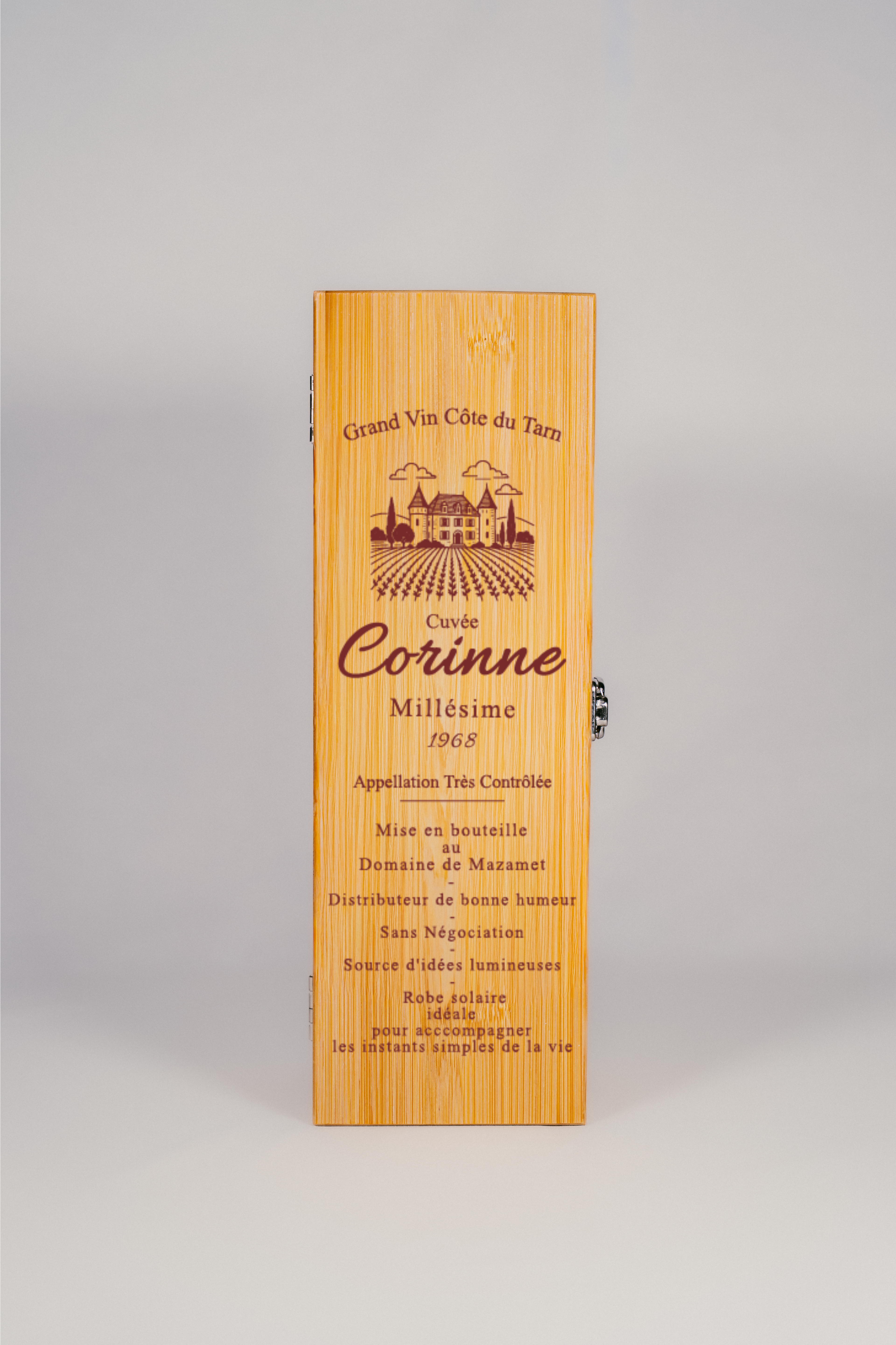 Service à vin personnalisable